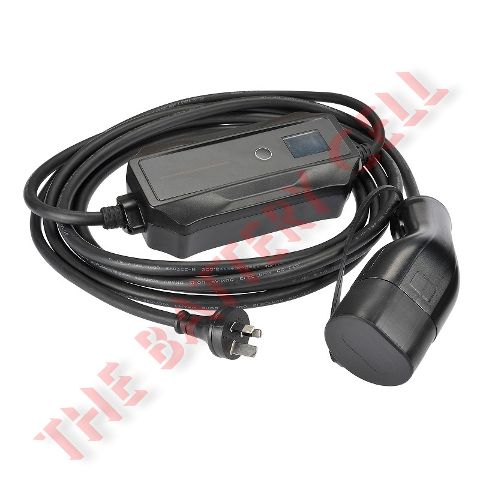 2.4KW 10AMP EV EMERGENCY CHARGER, TYPE 2