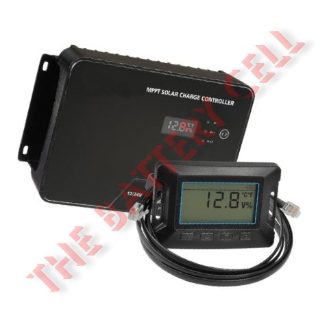 40A MPPT SOLAR CONTROLLER with dual display, Lithium Compatible