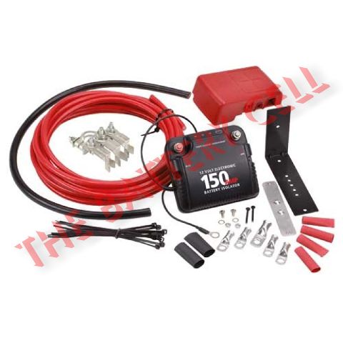 12v 150A Electronic Isolator KIT -for Dual Battery Set-up