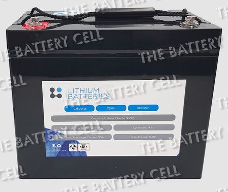 12.8V 75Ah Lithium Battery -LiFePO4