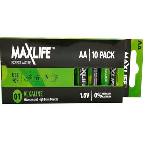 AA Alkaline batteries 10PK