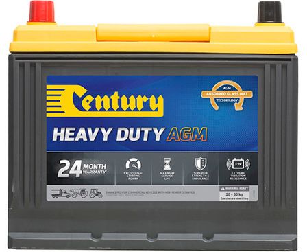 NS70XR MF Century AGM Battery CCA 750